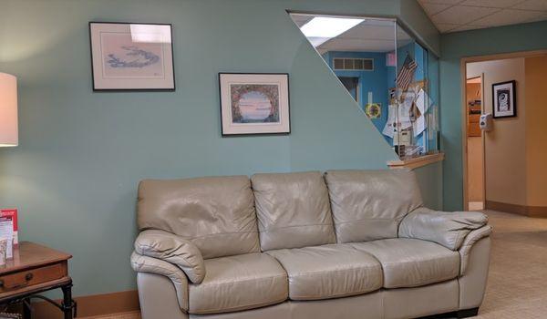 Montgomery Podiatry Associates' Waiting Area