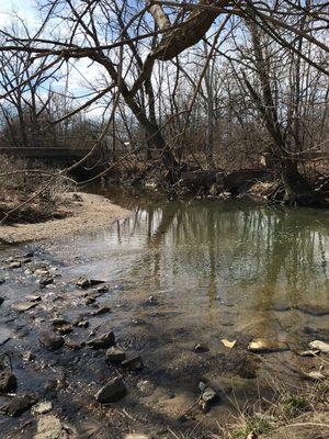 Creek at park....