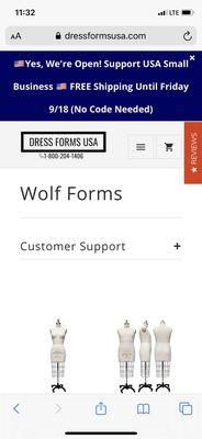 Using Wolf's copyrighted terminology. False advertising. Misleading consumers. Violation of copyright law.