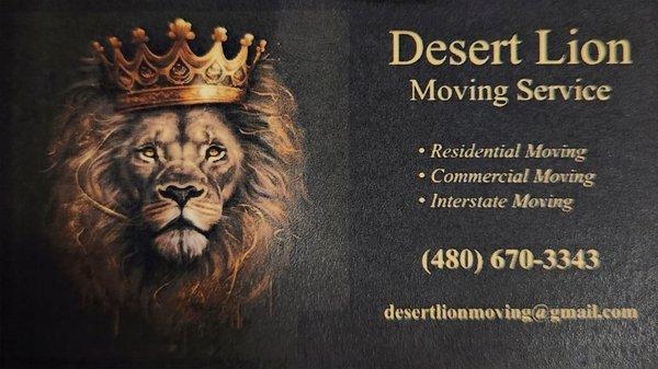 Desert Lion Moving Service