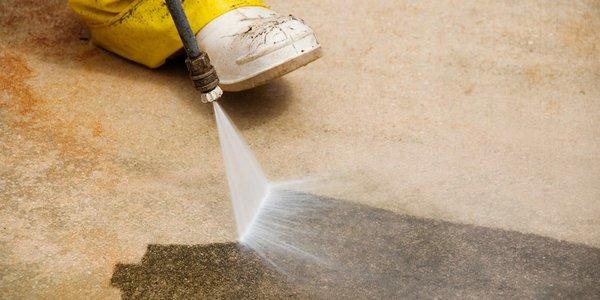 Power wash driveways