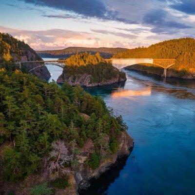 Canoe and Deception pass bridges