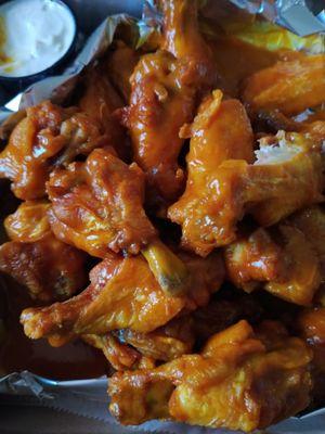 Honey mustard chicken wings