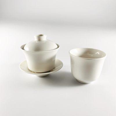 Gaiwan and teacup