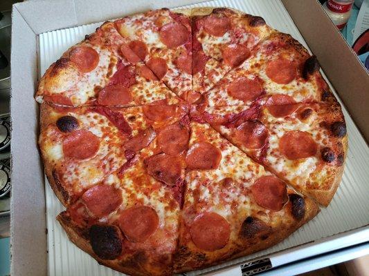 Pepperoni pizza...only $5! Delicious!