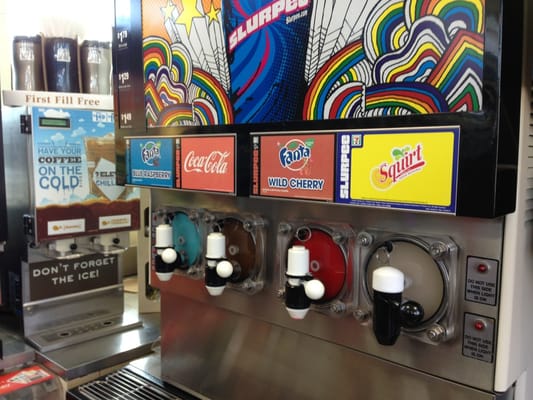 Slurpee or Iced Coffee!