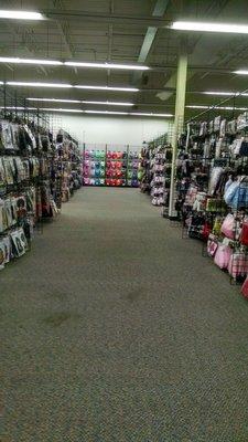 Huge aisles