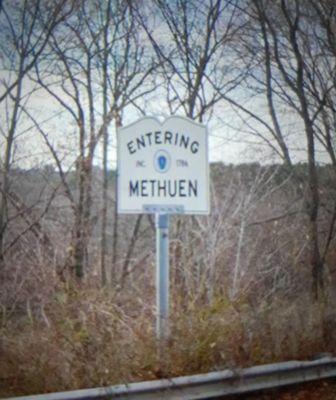 Entering Methuen from Lawrence.