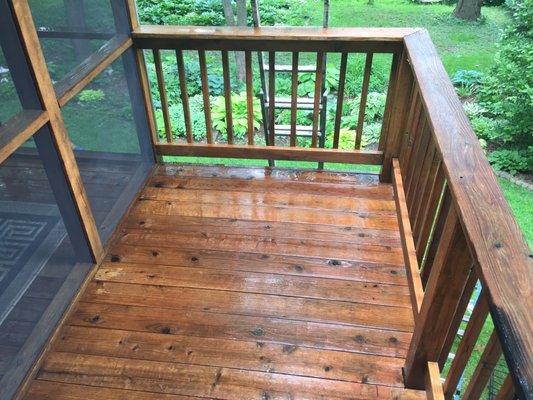 Deck Staining