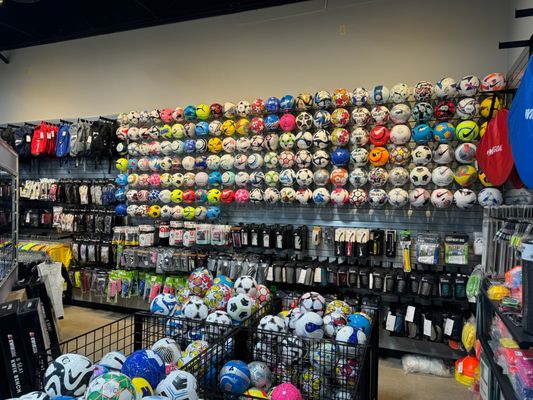 Ball wall - Remodeled Carmel location February 2024.