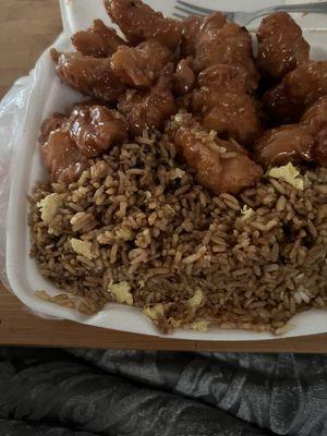 Orange Chicken Combo