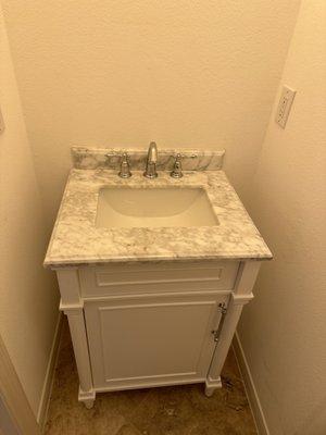 Install vanity