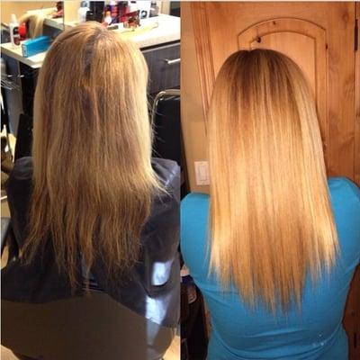 Color retouch w/14" extensions