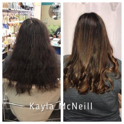 Color and Brazilian Blowout