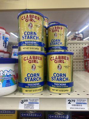 15 February 2023 -- Corn Starch at Giant Eagle Supermarket