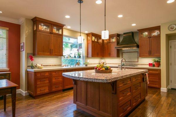 Modern Craftsman kitchen