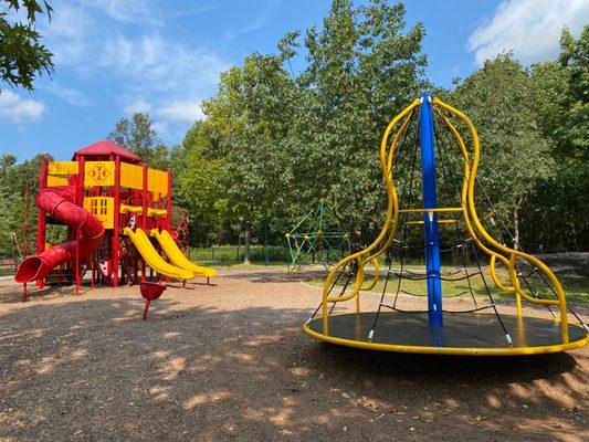 large play areas for all different ages