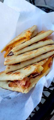 Bacon egg and cheese Flatbread