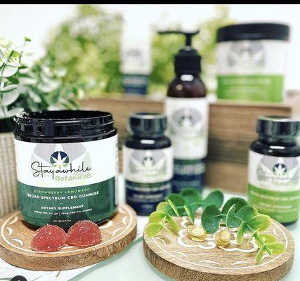 Stay Awhile CBD products