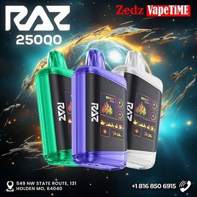 "Get the ultimate puff power with Raz 25000 puffs at Zedz Vapetime Holden!