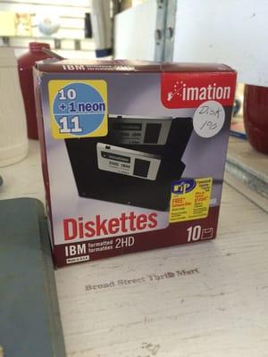 Floppy disks!