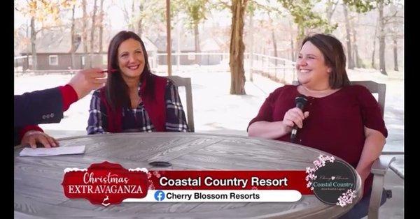 New owners Shelby Corle and Sharra Smith talking about the new resort being built