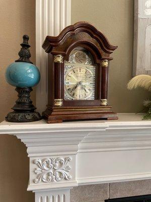 Our Wedding Clock is restored!!