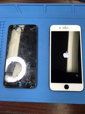 2 tone iPhone7+ Screen Replacement 
(Customer request)

Before and After