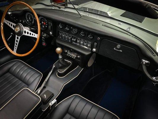 Beautiful e-type Interior and Interior Installation from our OSJI team.