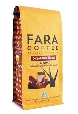 Delicious aromatic Fara Coffee sold here