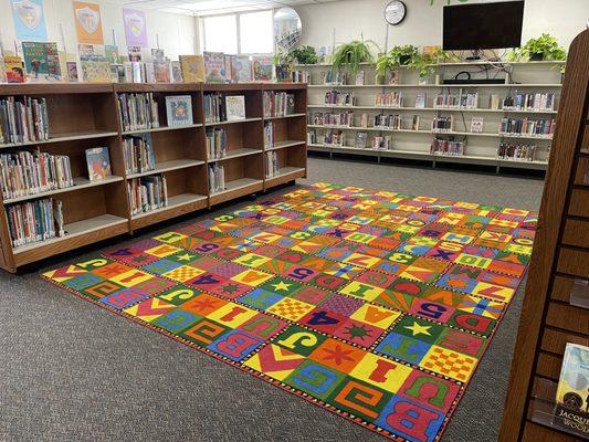 Inside the library