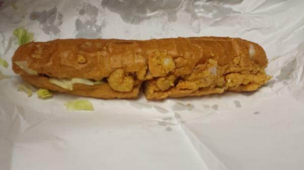 Shrimp po boy $8