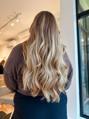 Customized Blonde Balayage