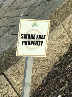 Smoke free facility