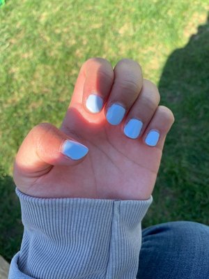 Mani, super in love with this color.