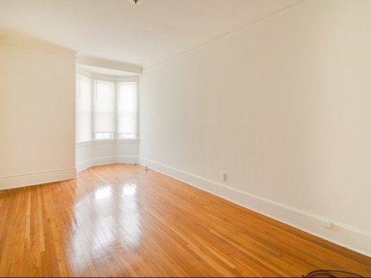 Restored hardwood floors