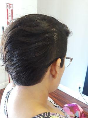 #lavishlockssalon#shorthair#rockingit#bookyour‍next‍appoitment