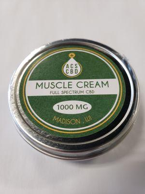 1000mg CBD Muscle Cream at GreenRX Madison WI