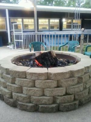 community fire pit