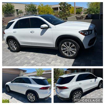 Auto Detailing - Wax and Wash Mercedes GLE 350