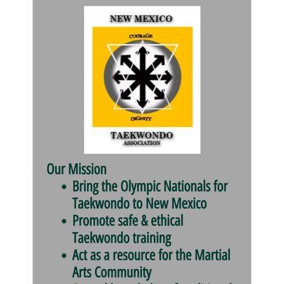 USA Taekwondo New Mexico Association is a non-profit. Brother-sister: The for-profit and nonprofit are linked by an overlapping director.