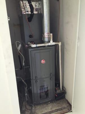 Rheem FAU and A/C