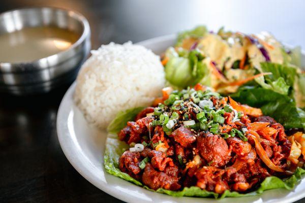 Spicy pork bulgogi