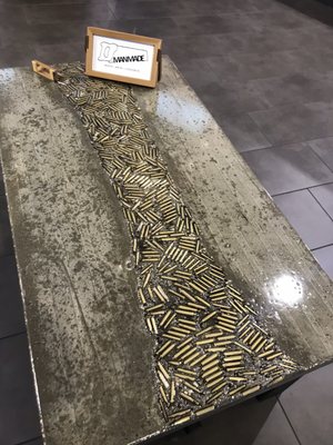 Cool artistic table