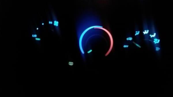 They also replaced my console lights with LED's to match the rest of my interior lights.