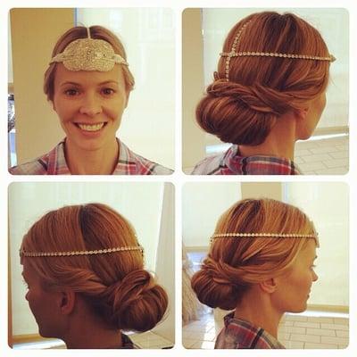 Updos by Jen done for a 50's party