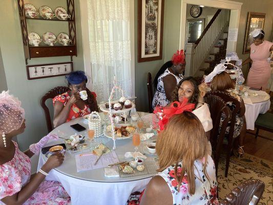 The Afternoon Tea parties are interactive and always fun,