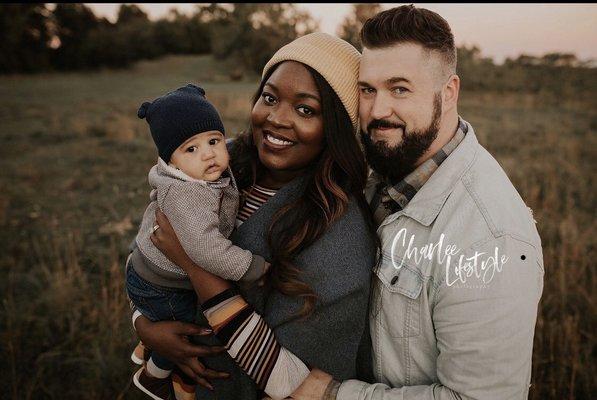 Associate Pastor Eric & Brittney Bias and son, Zerah