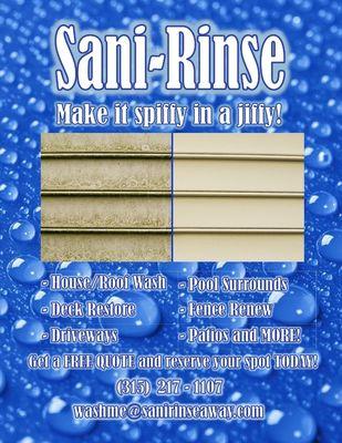 Sani Rinse