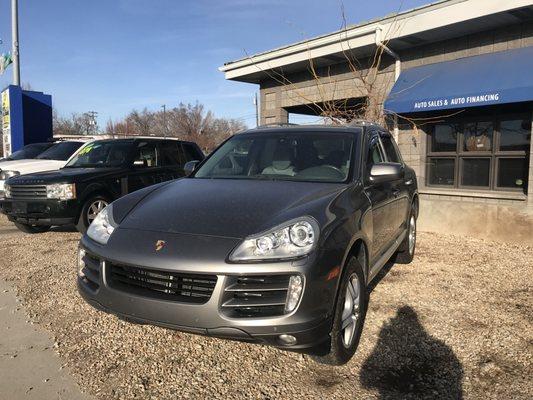 2008 Grey Porsche Cayenne www.boisebasinauto.com Come visit us at 4977 W Fairview Ave (Corner of Fairview and Orchard)